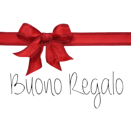 Buono Regalo da 50 € o da 100 € con nastro rosso elegante
