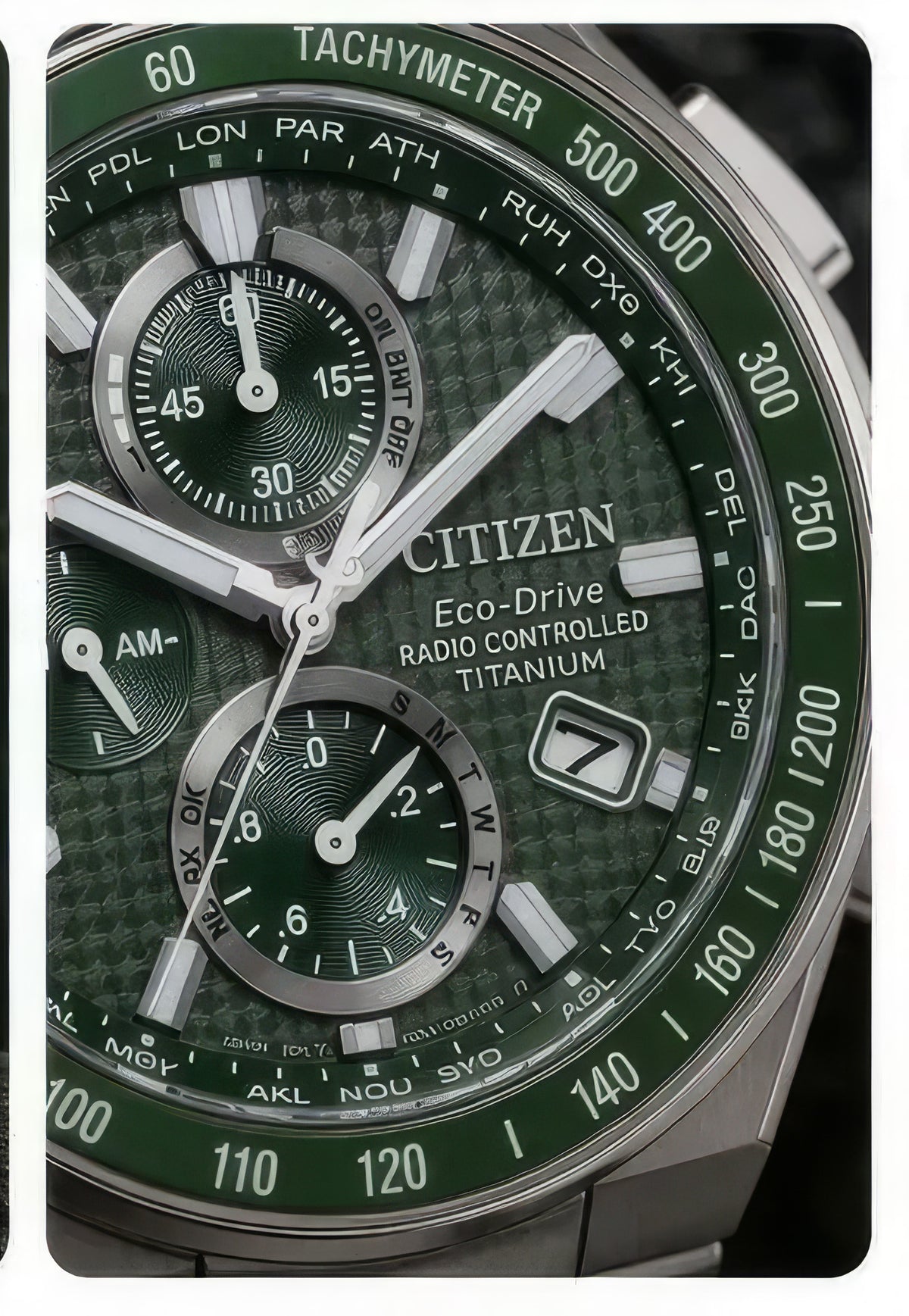 Orologio CITIZEN Radiocontrollato SuperTitanio Crono AT8398-53X|bonini-gioielli