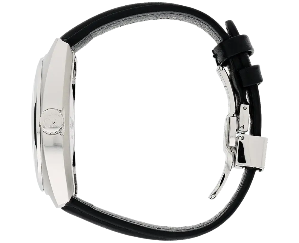 Orologio da uomo Calvin Klein Achieve Uomo K8W311C1 con cinturino in pelle nera e cassa argento