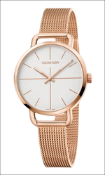 Orologio Donna CALVIN KLEIN K7B23626 con cinturino mesh e quadrante bianco