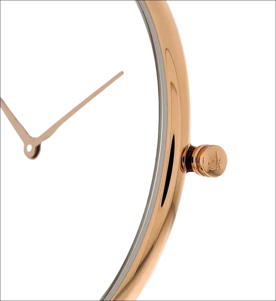 Orologio Donna Calvin Klein Full Moon con cassa oro rosa e quadrante bianco