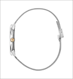 Orologio da polso donna CALVIN KLEIN Minimal con cinturino a maglia e corona rosa oro