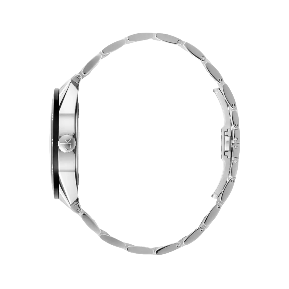 Orologio da donna CALVIN KLEIN con cinturino in metallo argento e quadrante analogico