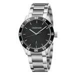 Orologio Uomo Calvin Klein Compete in acciaio inossidabile con quadrante nero e datario