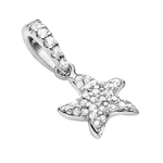 Ciondolo stella marina oro zirconi ACZ 036 AMBROSIA|bonini-gioielli