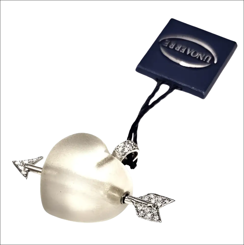 Ciondolo UNOAERRE Cuore Cristallo Freccia Cupido Argento