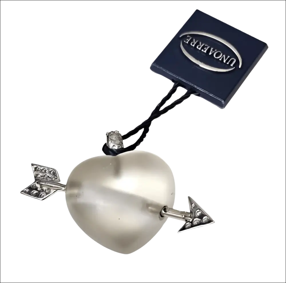 Ciondolo UNOAERRE Cuore dArgento con Freccia di Cupido