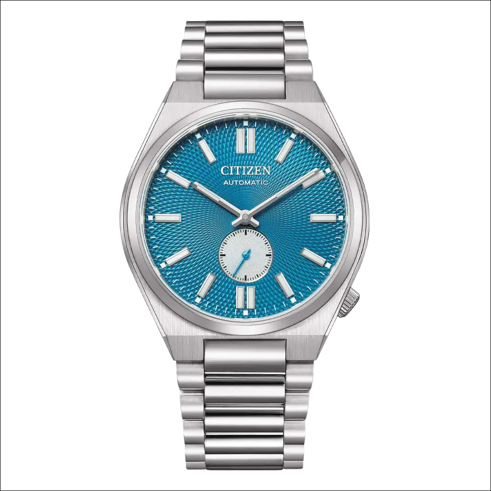 Citizen Automatic Tsuyosa Offerta Speciale: quadrante blu testurizzato argento