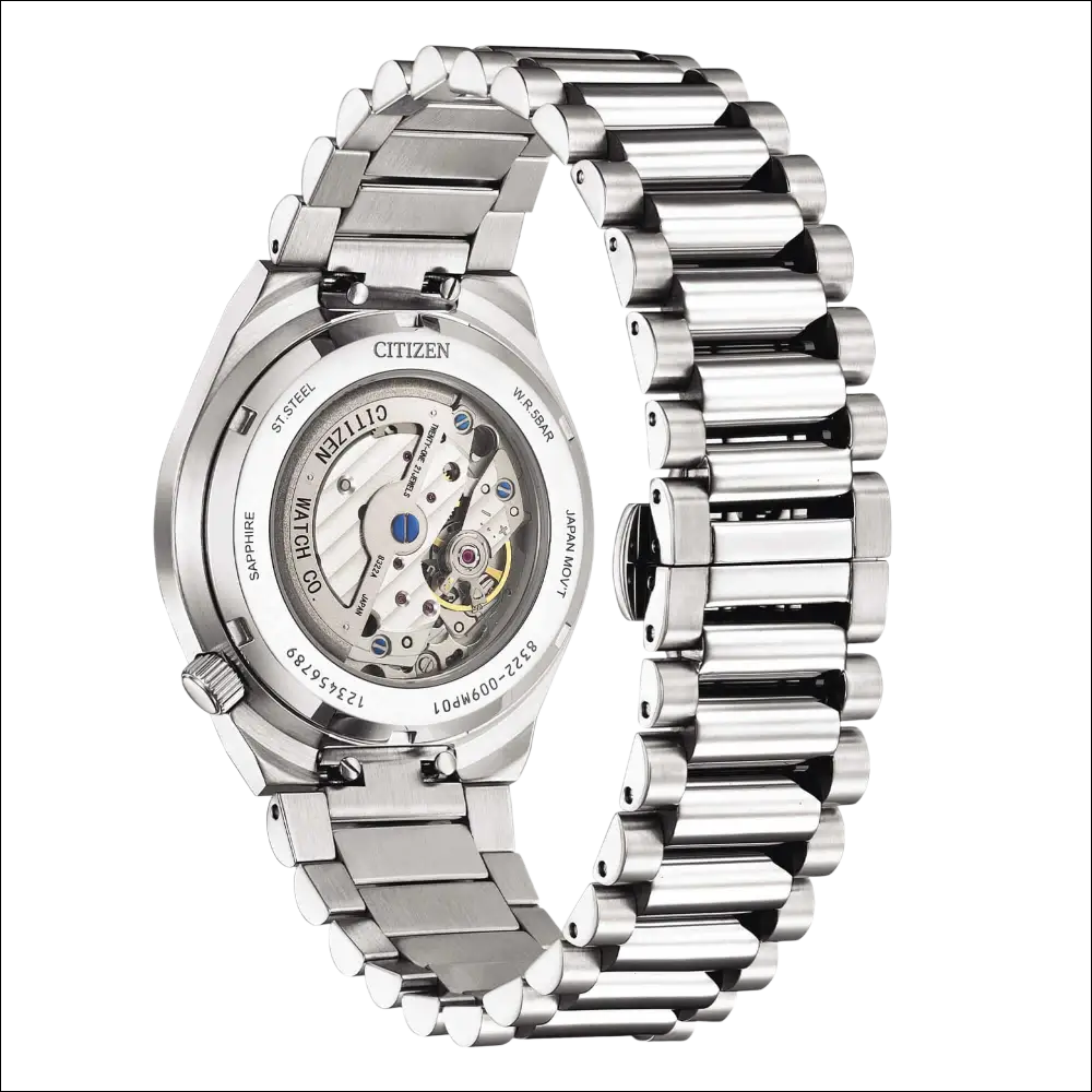 Citizen Automatic Tsuyosa Offerta Speciale in acciaio silver con movimento visibile