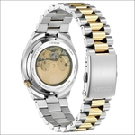 Cinturino orologio CITIZEN Automatico Tsuyosa Bicolore NJ0154-80H due toni argento oro movimento meccanico visibile