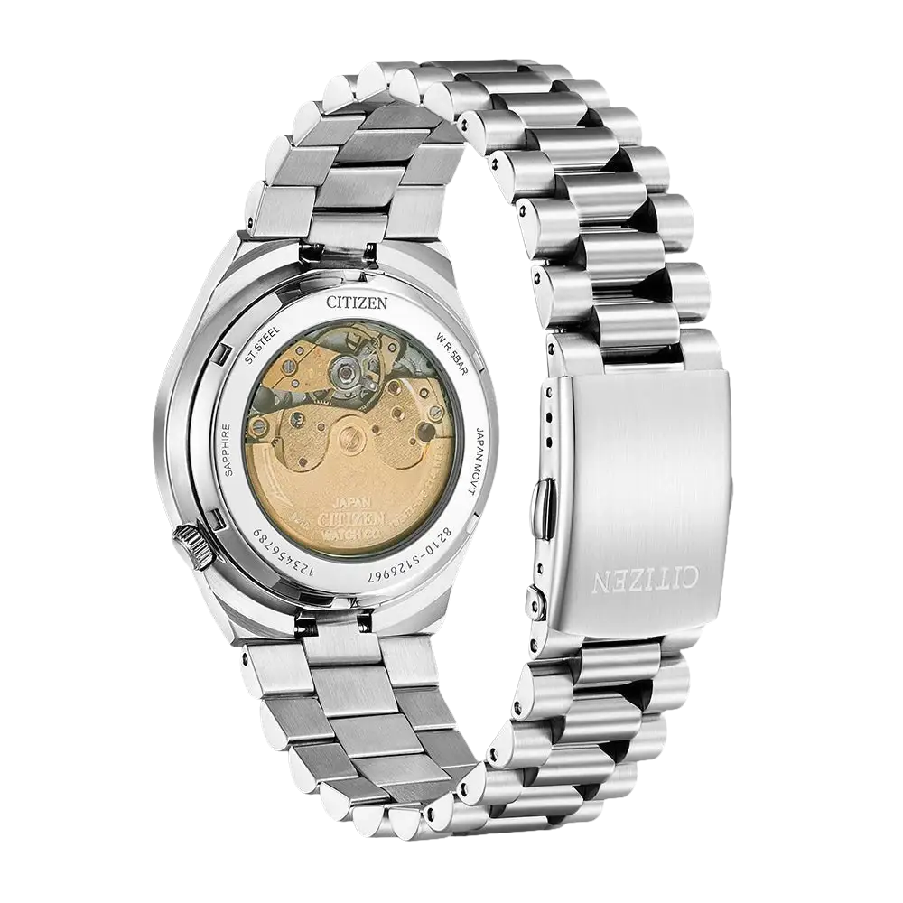 Orologio automatico CITIZEN Tsuyosa NJ0150-81E con fondello a vista in acciaio inox