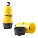 Bombola da sub gialla con base nera nel prodotto CITIZEN BN0100-51E Promaster Diver’s 200