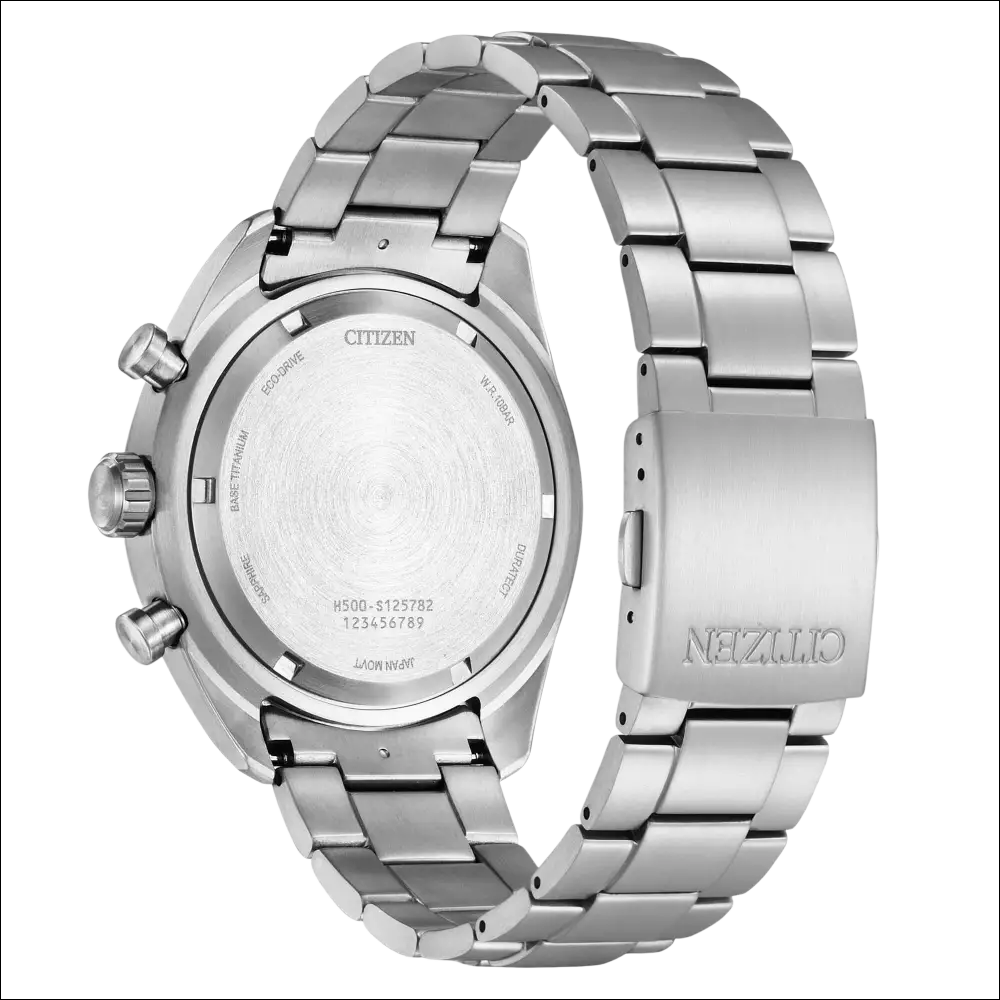 Orologio CITIZEN Cronografo SuperTitanio Uomo in acciaio silver