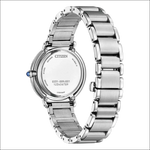Orologio CITIZEN Donna Eco Drive Arcly acciaio silver con corona blu