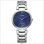 Orologio CITIZEN donna Classic solo tempo EM0850-80L in argento eco-drive