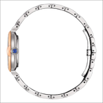 Orologio Citizen Donna Eco-Drive Maybell EM1074-82D due toni acciaio rose gold bezel blu corona