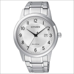 Orologio CITIZEN uomo Classico Eco-Drive AW1231-58B acciaio|bonini-gioielli