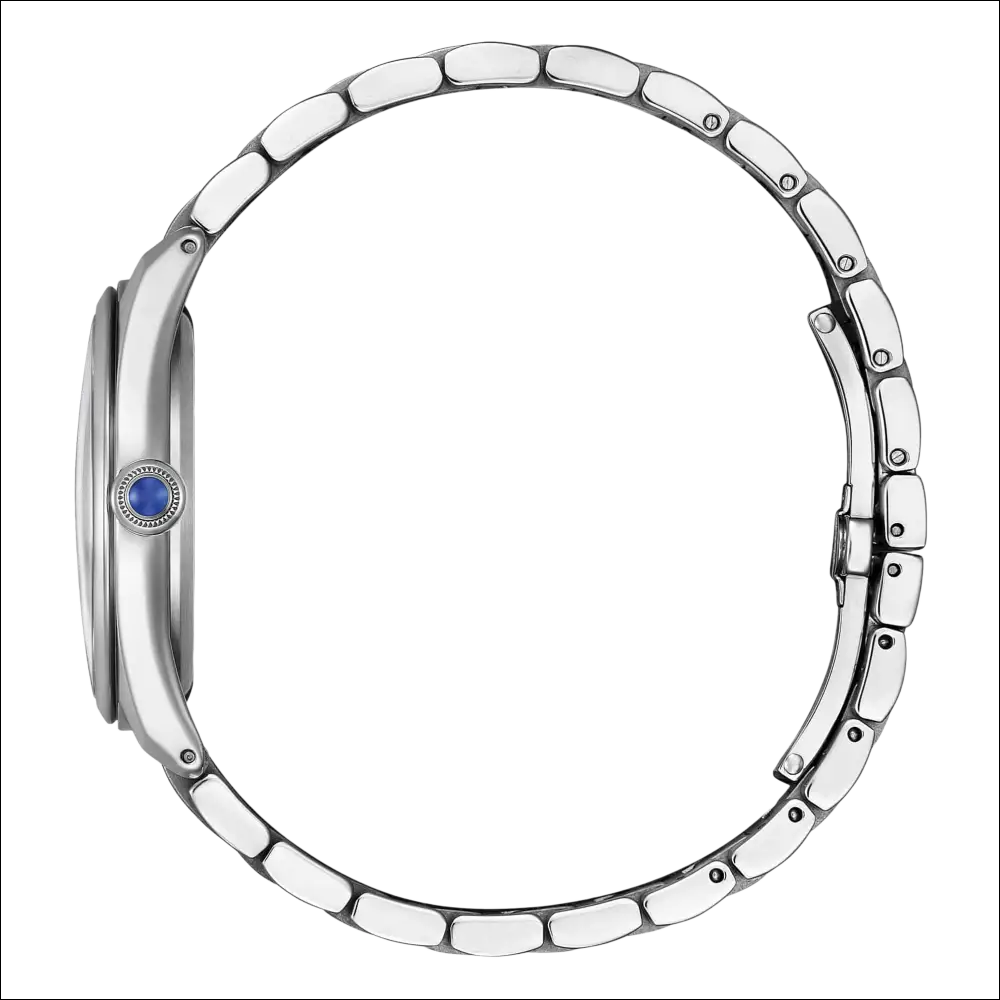 Cinturino acciaio Citizen Eco Drive Donna: Offerta Speciale con corona blu