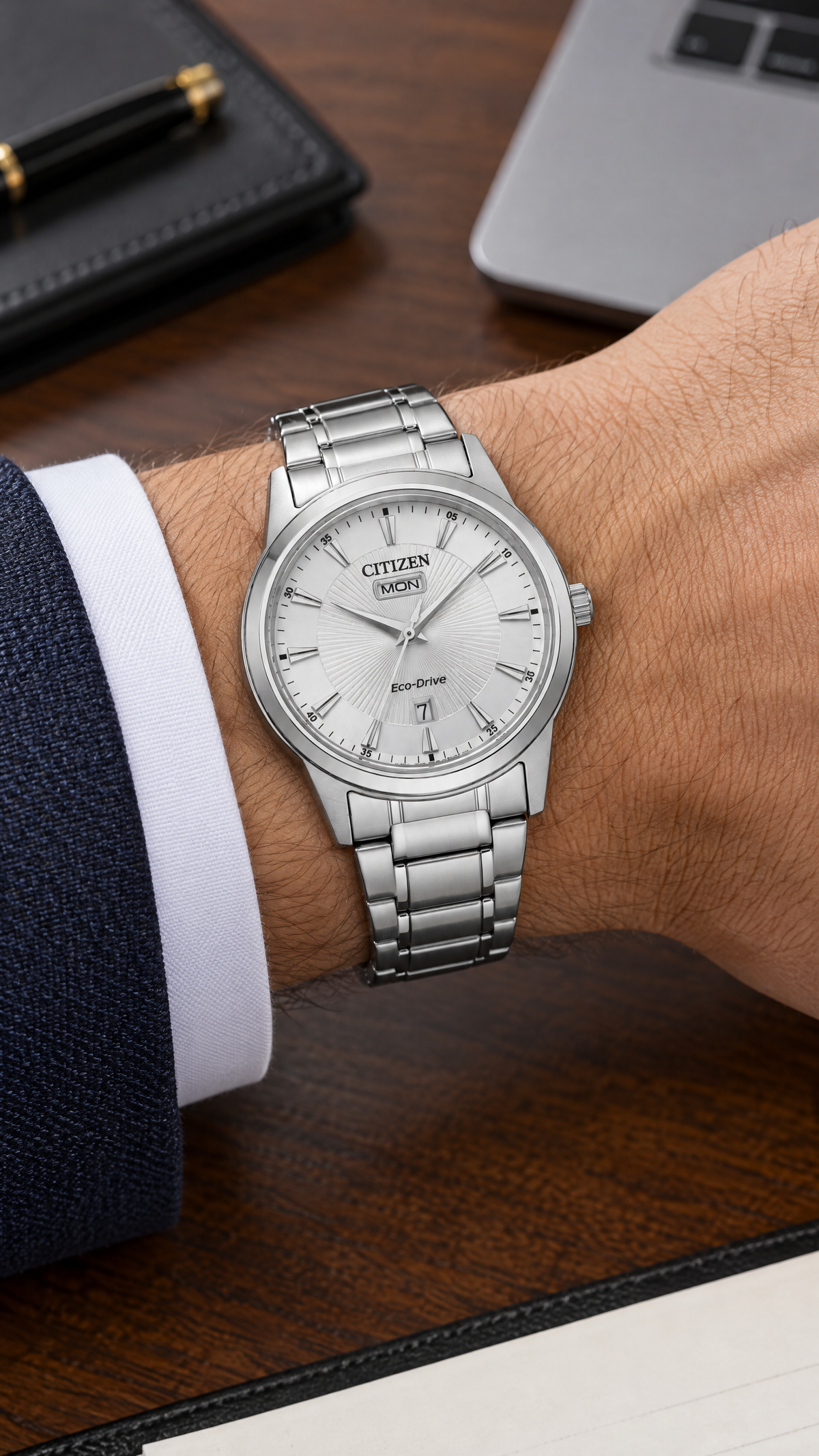 Orologio CITIZEN uomo OF Collection Classic Eco-Drive AW0100-86A|bonini-gioielli