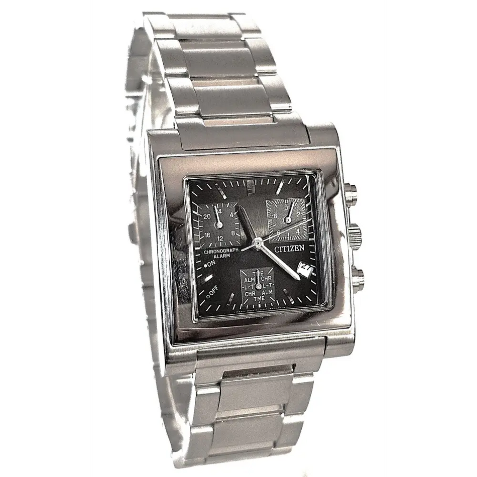 CITIZEN multifunzioni chrono alarm quarzo unisex AA3311 51E orologio
