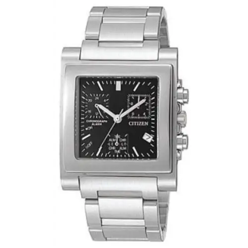 CITIZEN multifunzioni chrono alarm quarzo unisex AA3311 51E |bonini-gioielli