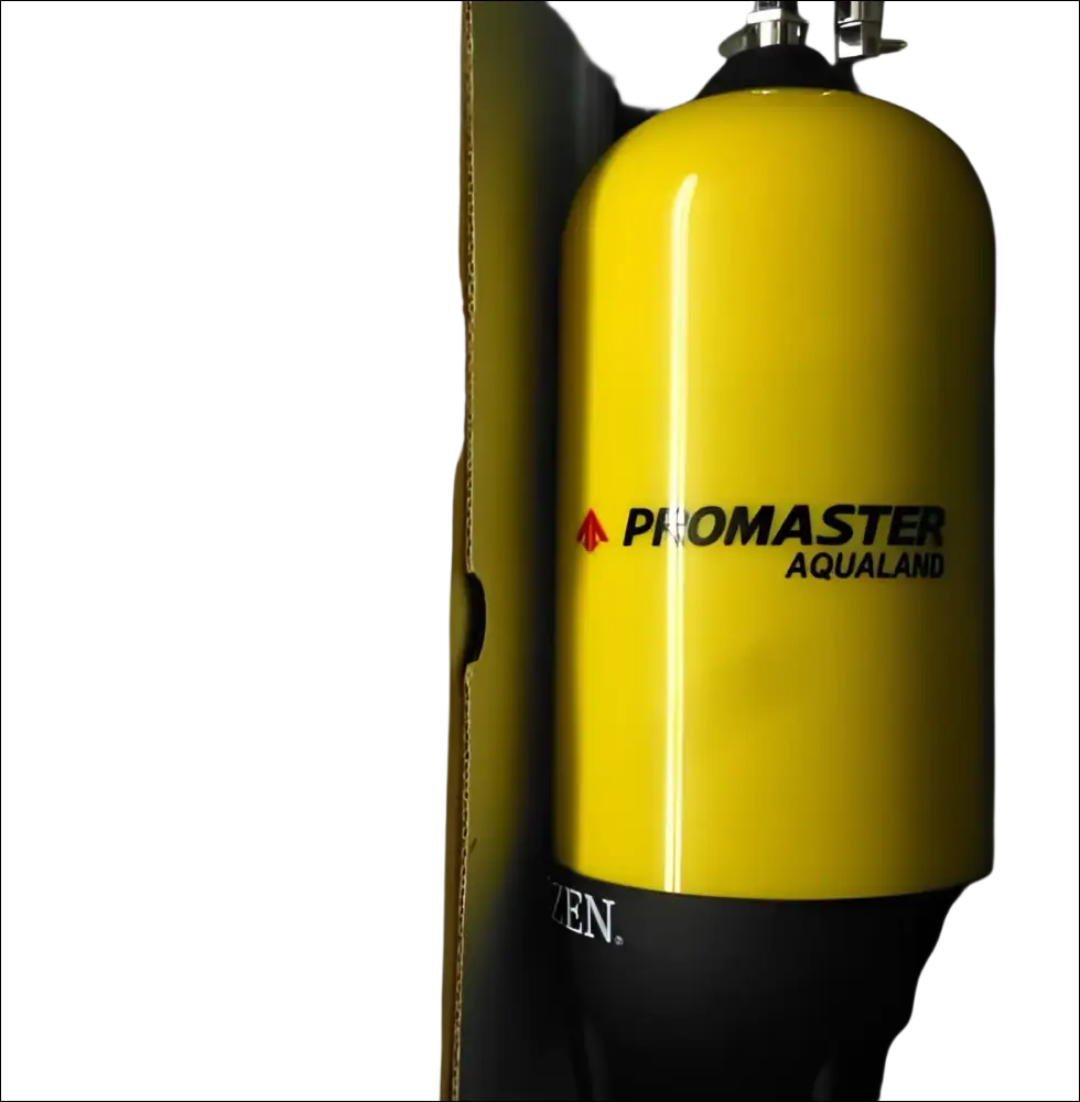 Bombola subacquea gialla Promaster Aqualand per CITIZEN Promaster Diver NY0040-50E
