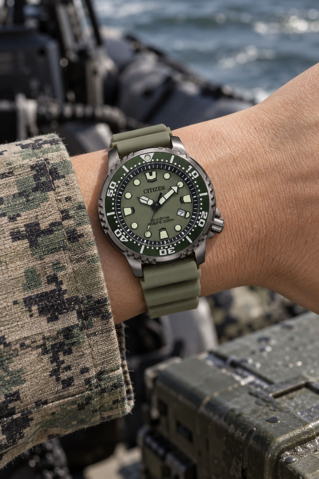 CITIZEN Promaster Professional Diver's 200m Eco-Drive BN0157-11X|bonini-gioielli