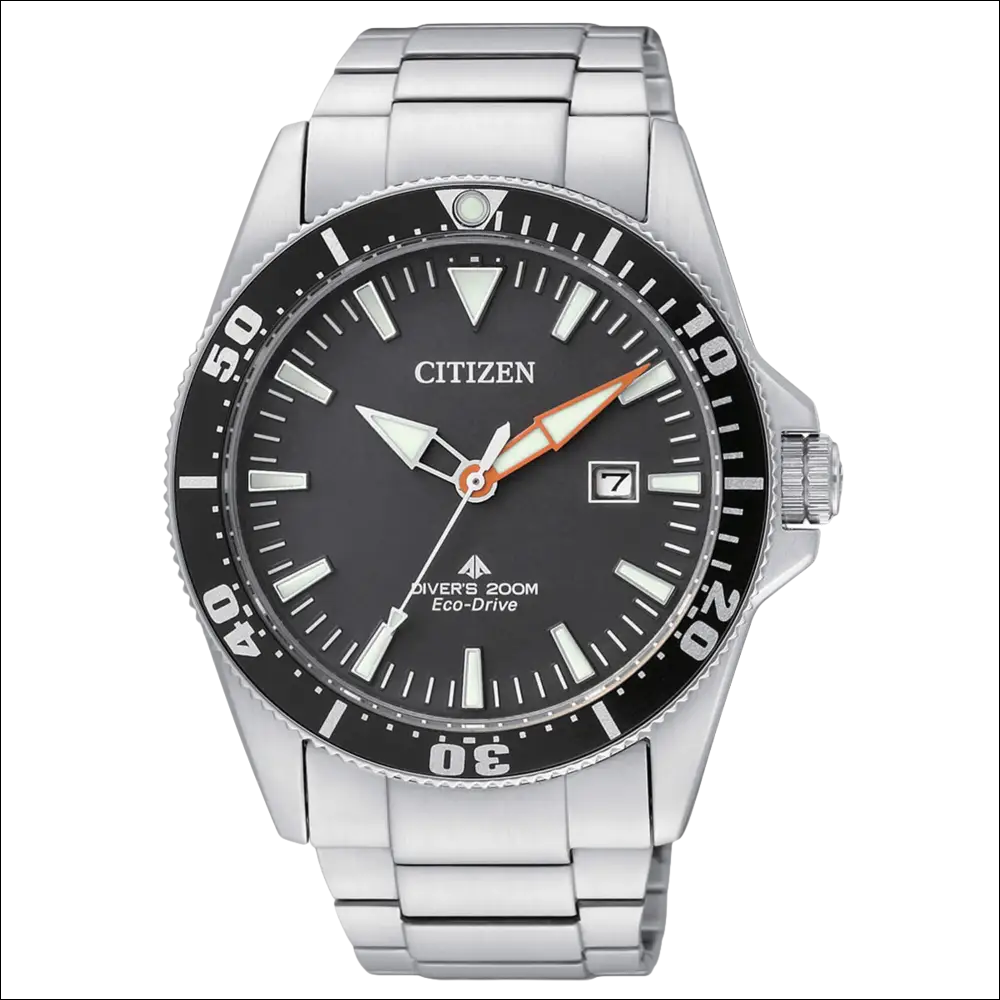 Orologio Silver Citizen Eco-Drive CITIZEN BN0100-51E Promaster Diver’s 200 Professionale