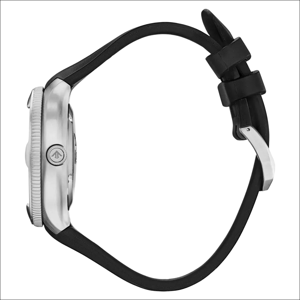 Orologio CITIZEN Promaster Diver 200m argento con cinturino nero in gomma e lunetta testurizzata. Offerta speciale