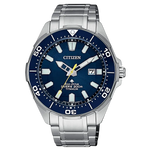 Orologio da immersione uomo Citizen Eco-Drive SuperTitanio con quadrante e ghiera blu