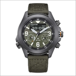 Citizen Promaster Land JV1005-02W orologio cronografo cinturino verde oliva