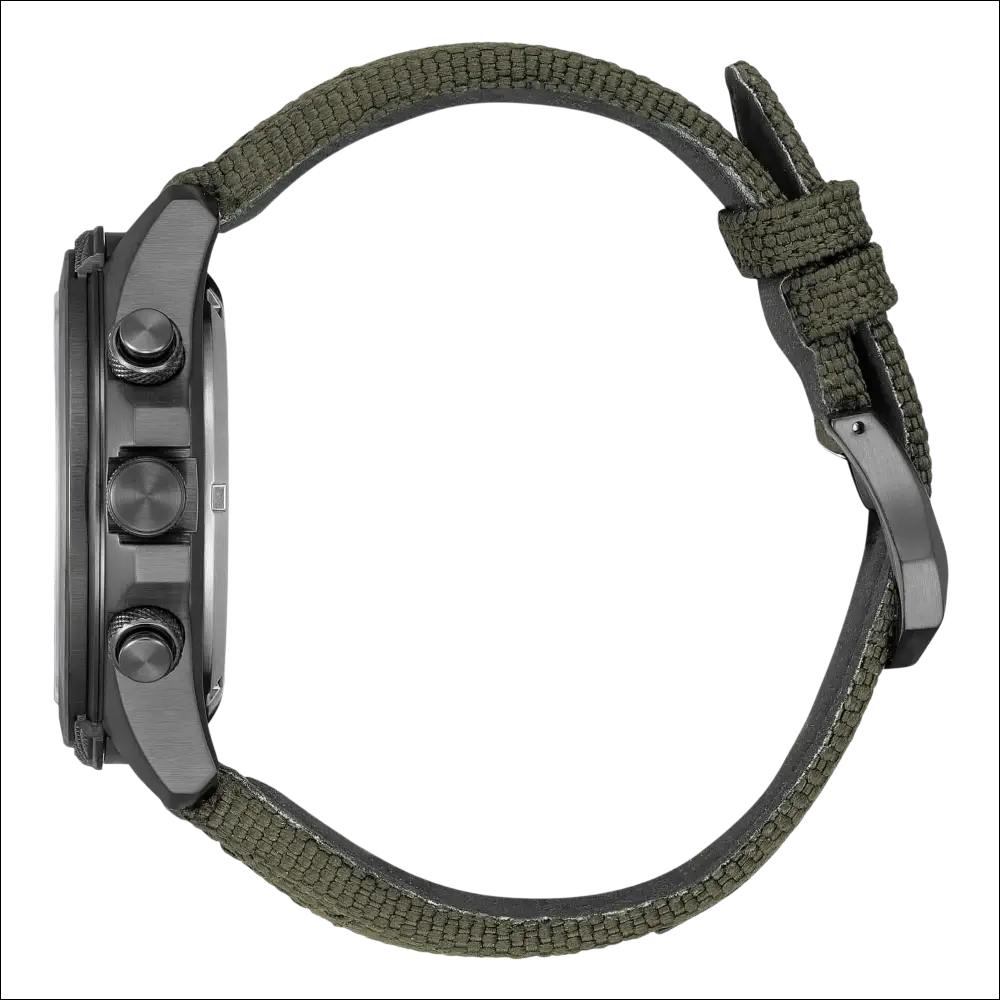 Citizen Promaster Land JV1005-02W orologio con cinturino in tessuto verde oliva