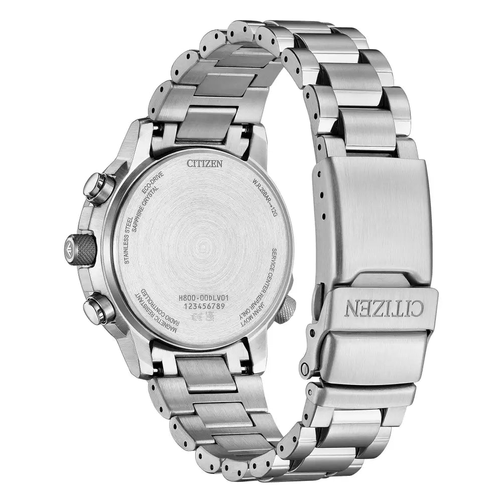 CITIZEN Radiocontrollato Crono Pilot Acciaio AT8300-58E - orologio