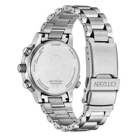 CITIZEN Radiocontrollato Crono Pilot Acciaio AT8300-58E - orologio