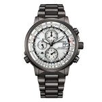 CITIZEN Radiocontrollato Crono Pilot Acciaio finitura grey AT830-57A - orologio