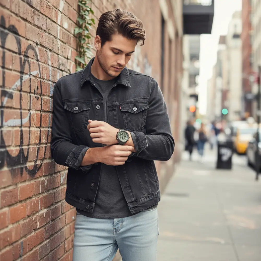 CITIZEN Radiocontrollato Crono Pilot Acciaio grey AT8304-57W|bonini-gioielli