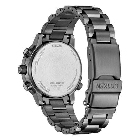 CITIZEN Radiocontrollato Crono Pilot Acciaio grey AT8304-57W|bonini-gioielli
