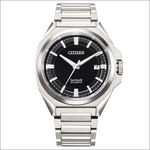 Citizen Serie 8 Limited Edition orologio argento quadrante nero bracciale acciaio