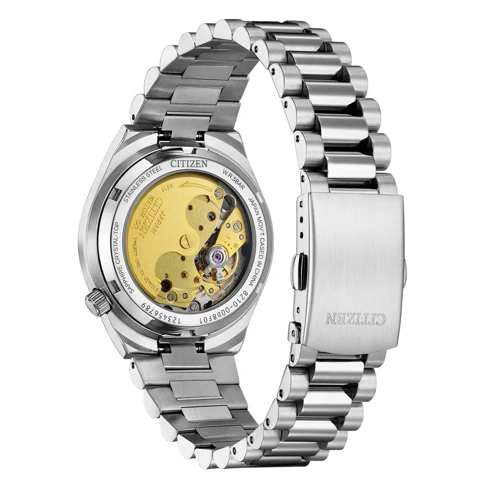 CITIZEN Tsuyosa 37mm Automatico NJ0200-50W viola - orologio