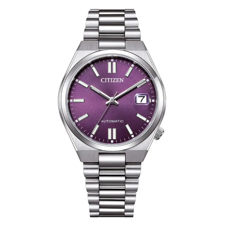 CITIZEN Tsuyosa 37mm Automatico NJ0200-50W viola - orologio