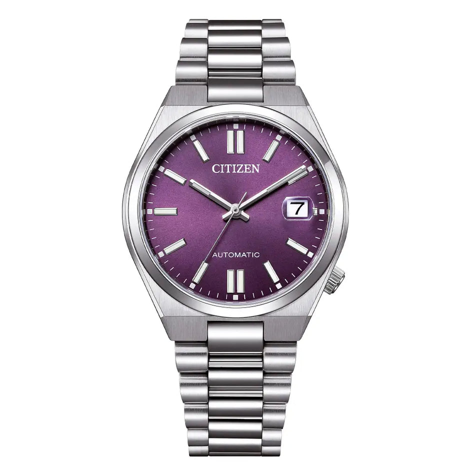 CITIZEN Tsuyosa 37mm Automatico NJ0200-50W viola - orologio