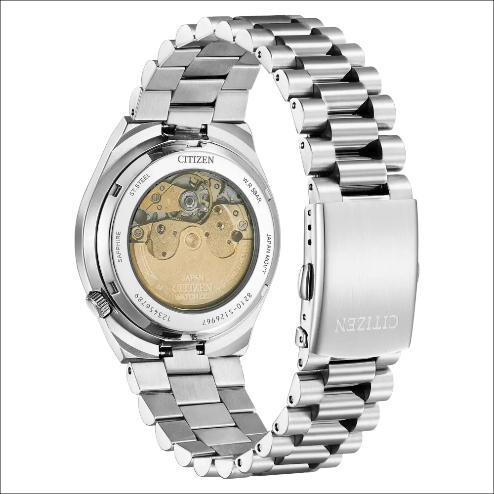 Citizen Tsuyosa Automatico NJ0150-81A in acciaio inox silver con movimento visibile