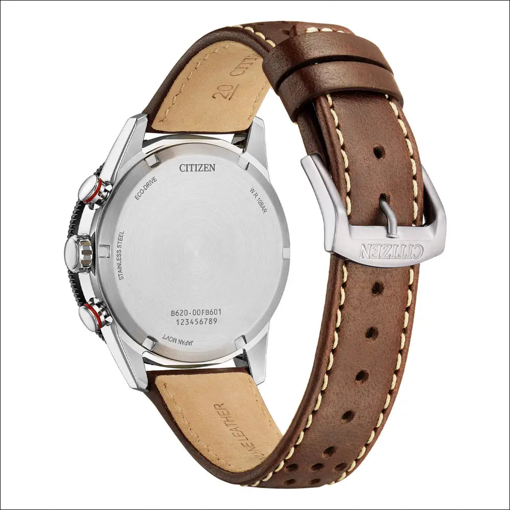 CITIZEN uomo Chrono OF 2026 cinturino pelle CA4714-04A|bonini-gioielli