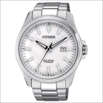 Orologio Citizen Super Titanio Eco-Drive BM7470-84A con quadrante argento