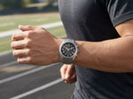 Orologio CITIZEN uomo Cronografo SuperTitanio Eco-Drive AT2480-81E|bonini-gioielli