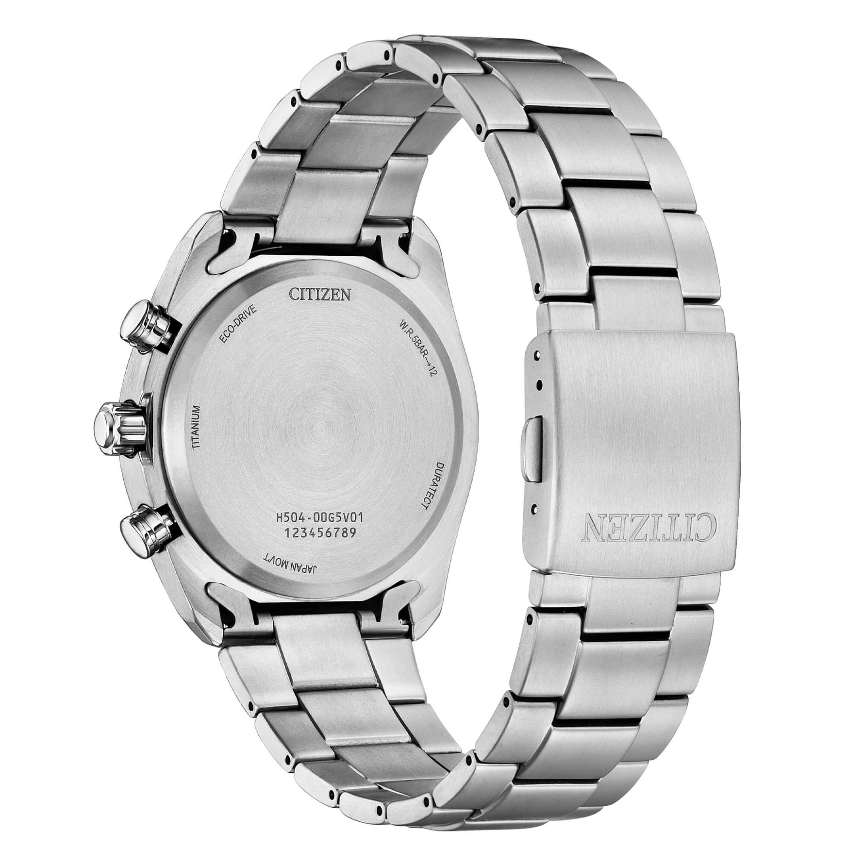 Orologio CITIZEN Uomo Crono SuperTitanio AT2590-59L|bnini-gioielli