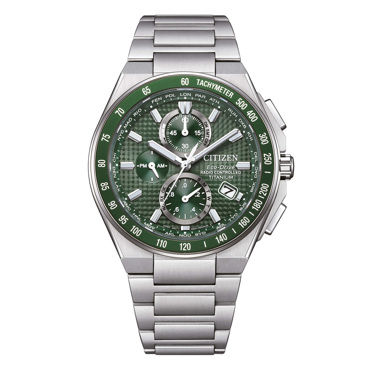 Orologio CITIZEN Radiocontrollato SuperTitanio Crono AT8398-53X|BONINI-GIOIELLI