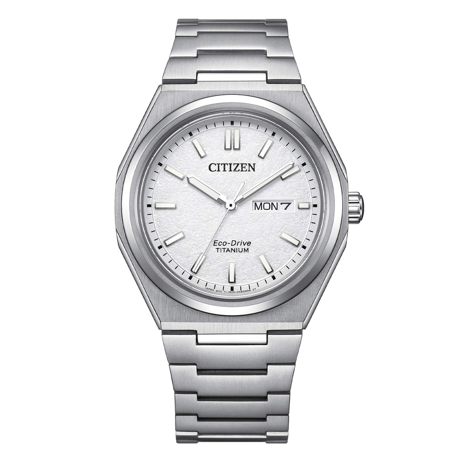 orologio citizen uomo Super Titanio Eco-Drive AW0130-85A|bonini-gioielli