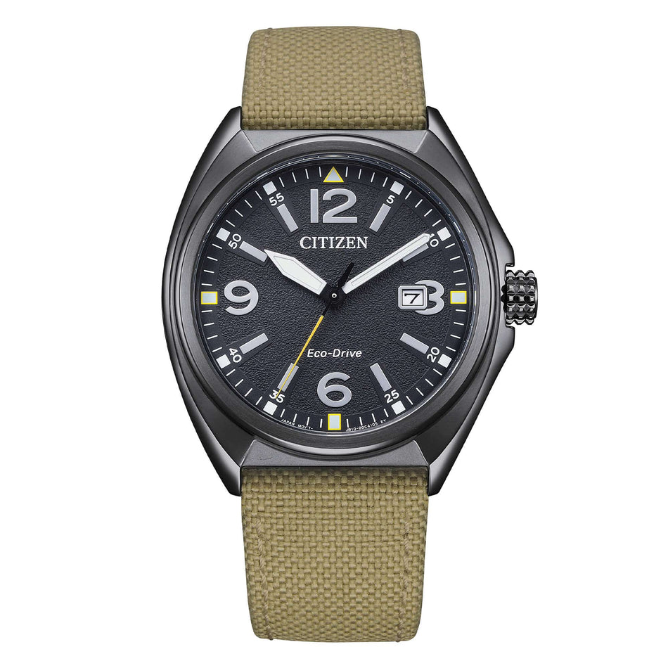 orologio citizen uomo Military Eco-Drive AW1575-08E|bonini-gioielli