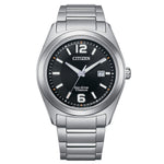 Orologio CITIZEN uomo SuperTitanio Eco-Drive solo tempo AW1641-81E|bonini-gioielli